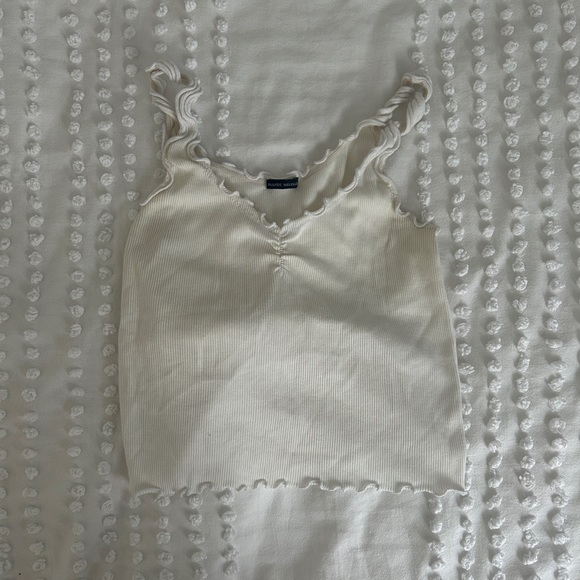 Brandy Melville Tops - Brandy Melville White Sleeveless Top